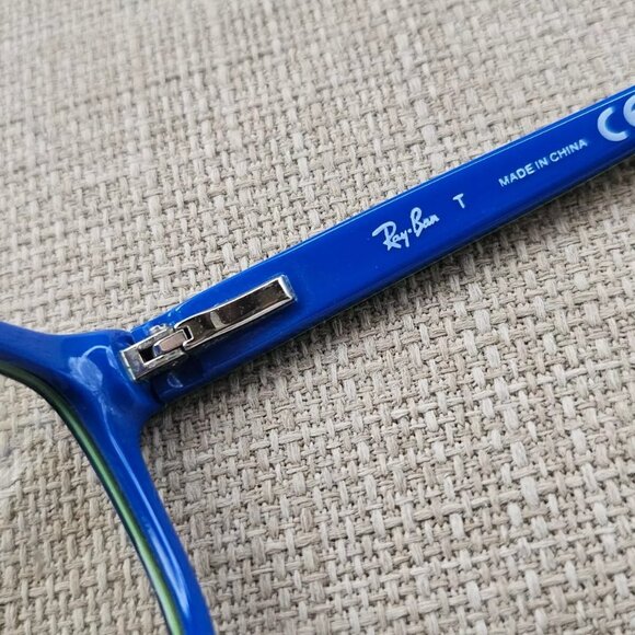 Ray-Ban Kids Youth Eyeglasses Frame Black/Blue Glasses RB1536 3600 46[]16 125 - Picture 9 of 12